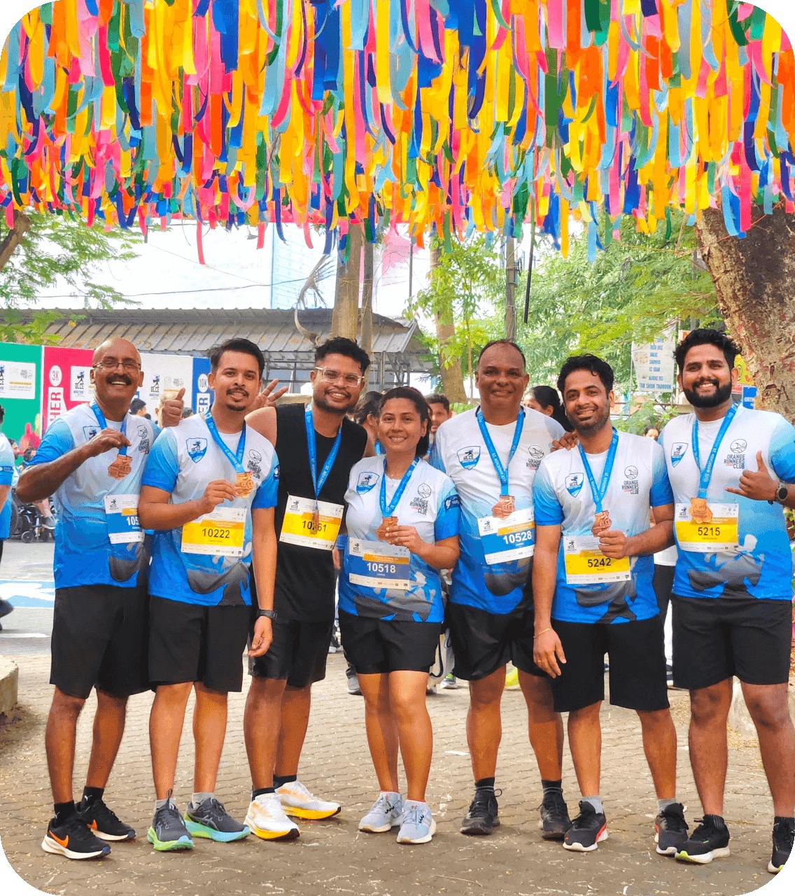 10K run with team