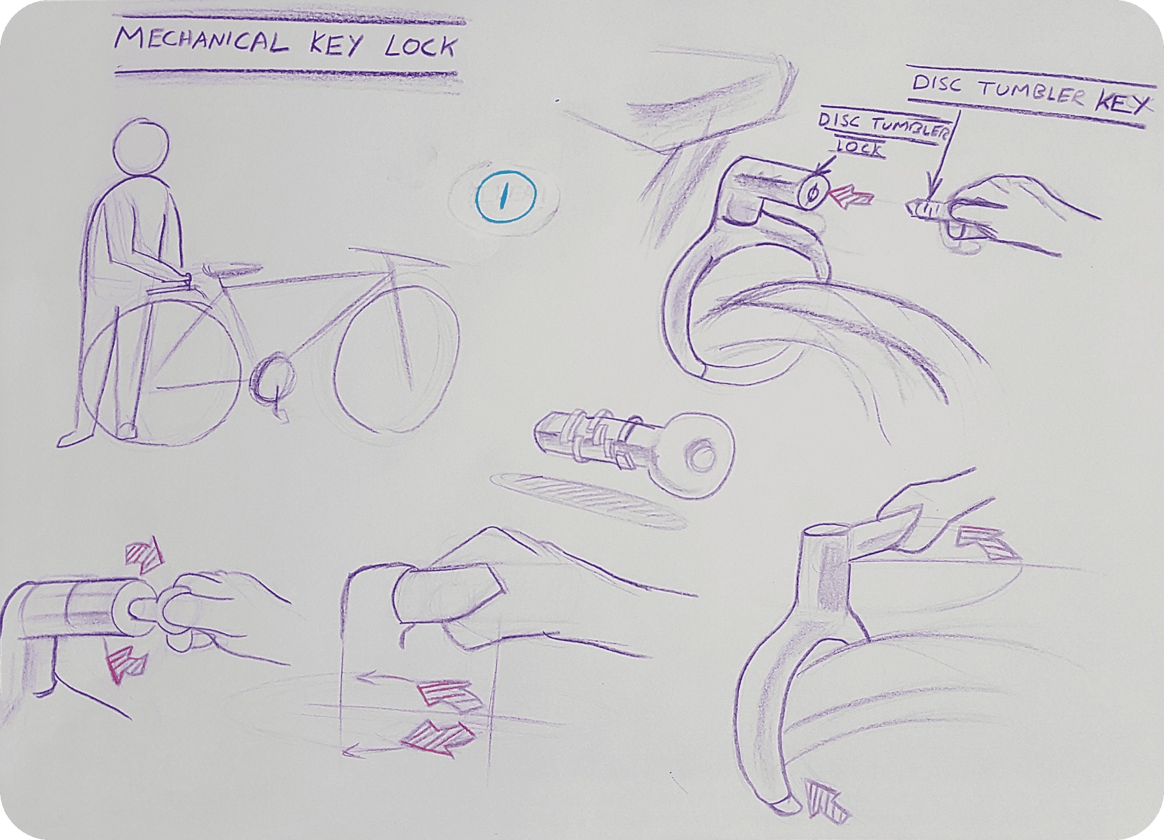 Mechanical lock concept 1