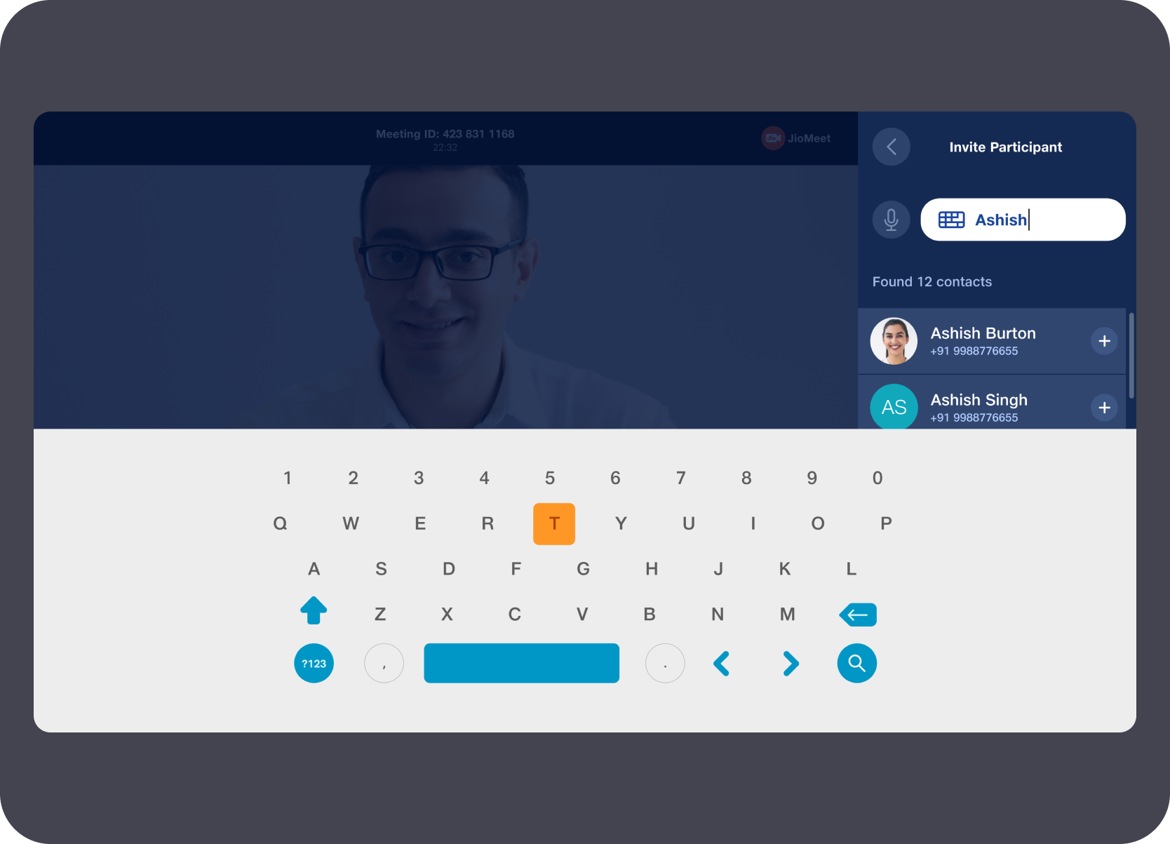 24 search keyboard
