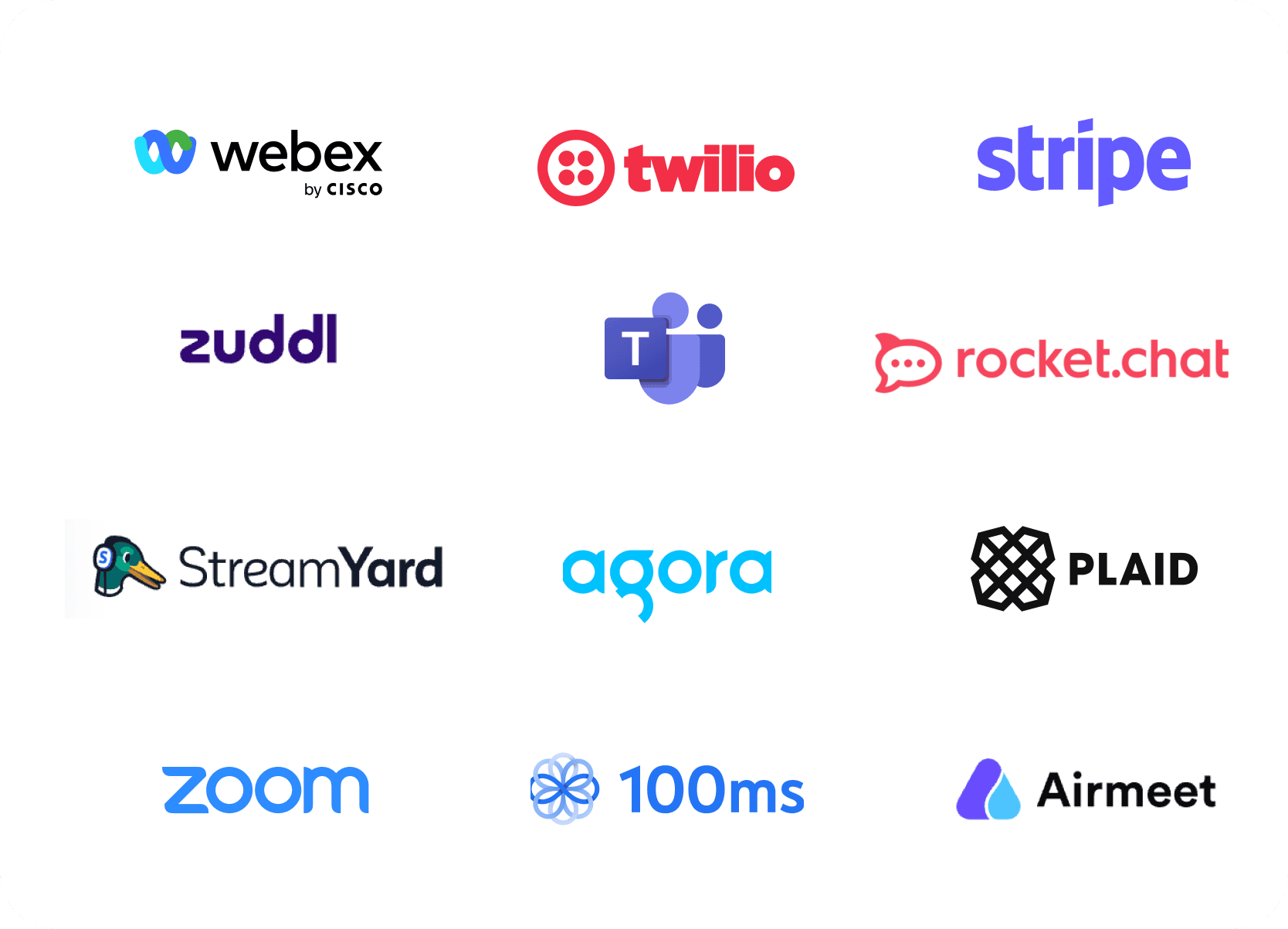 Competitor logos