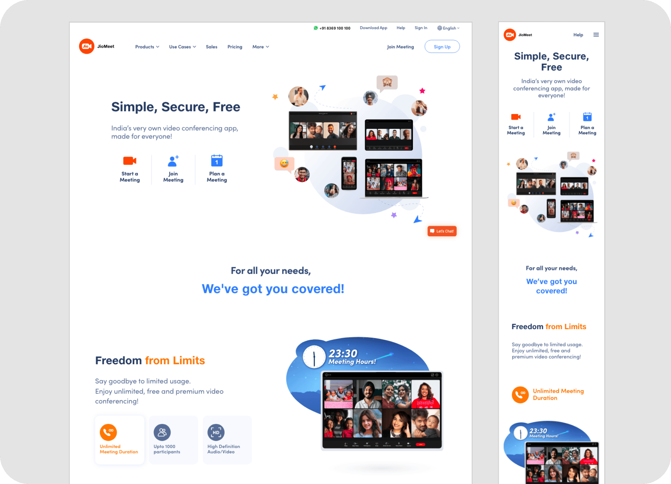 New home page