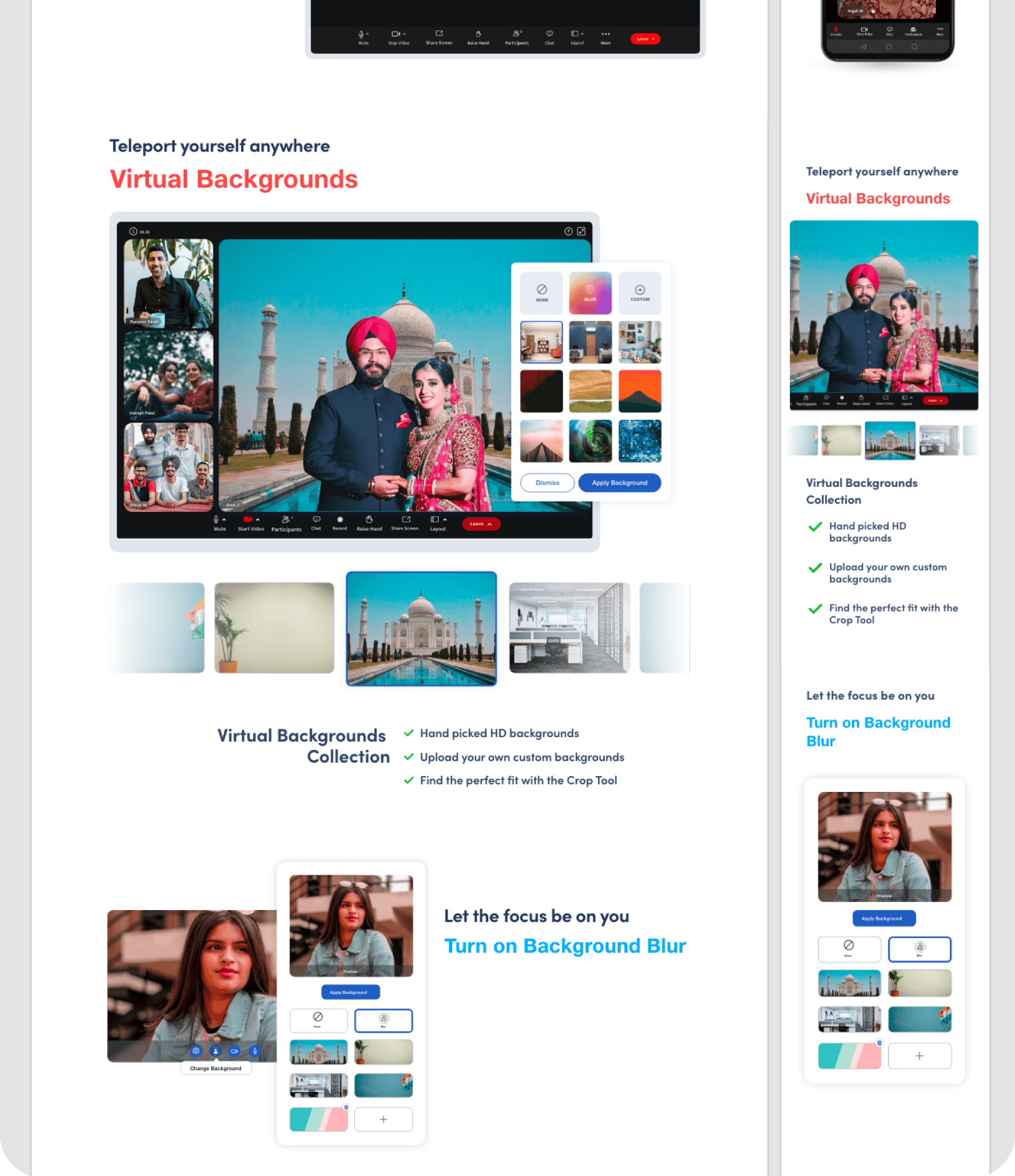 JioMeet Retail page bottom
